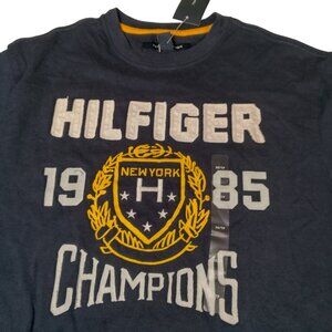 Tommy Hilfiger Shirt Men XS Navy Blue Graphic T Short Sleeve New 2011